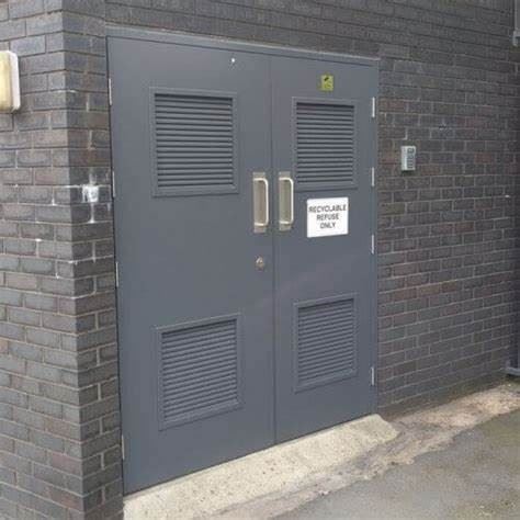 Public Installation Project One Hour Resistant Fire Rate Door
