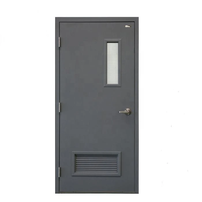 UL Cov Npe Steel Securiuty Hluav Taws Tawm Qhov Rooj